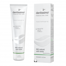Зубная паста Dentissimo БІО с целебными травами Bio-Natural With HERBAL, 75 мл