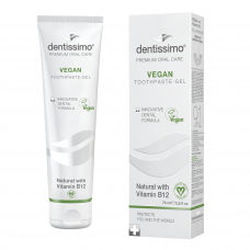 Зубная паста-гель Dentissimo ВЕГАН с витамином В12 VEGAN, 75 мл