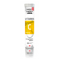 Витамины шипучие Swiss Energy Vitamin С, Витамин С 1000мг, №20, Швейцария