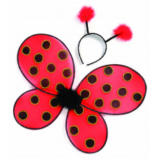 Great Pretenders Набор Ladybug - крылышки, обруч для головы
