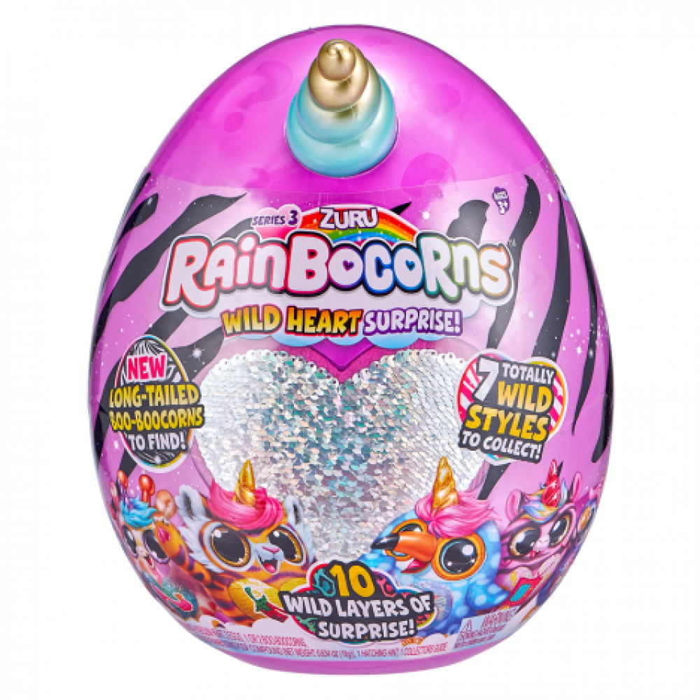 Мягкая игрушка-сюрприз Rainbocorn-B (серия 3)
