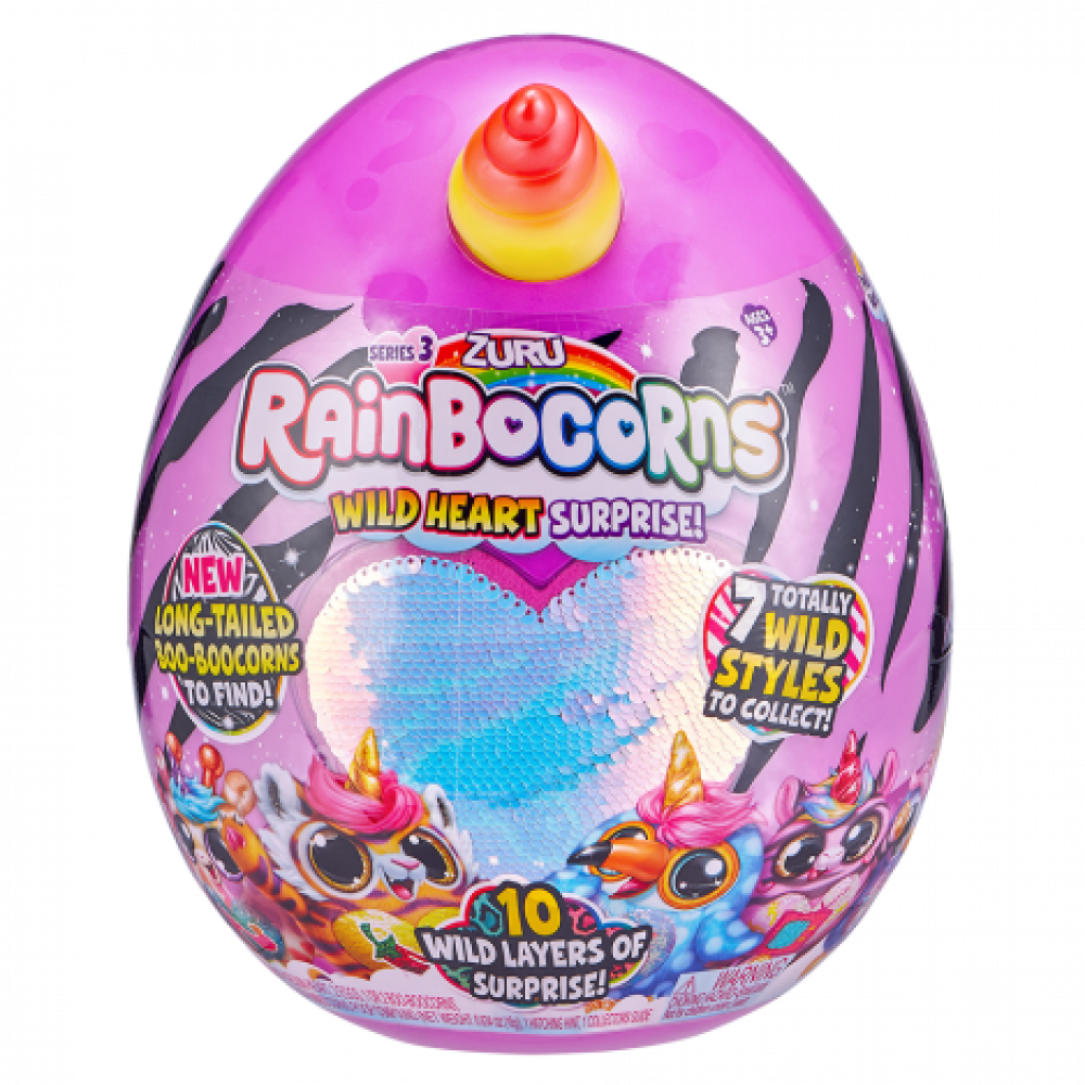 Мягкая игрушка-сюрприз Rainbocorn-D (серия 3)