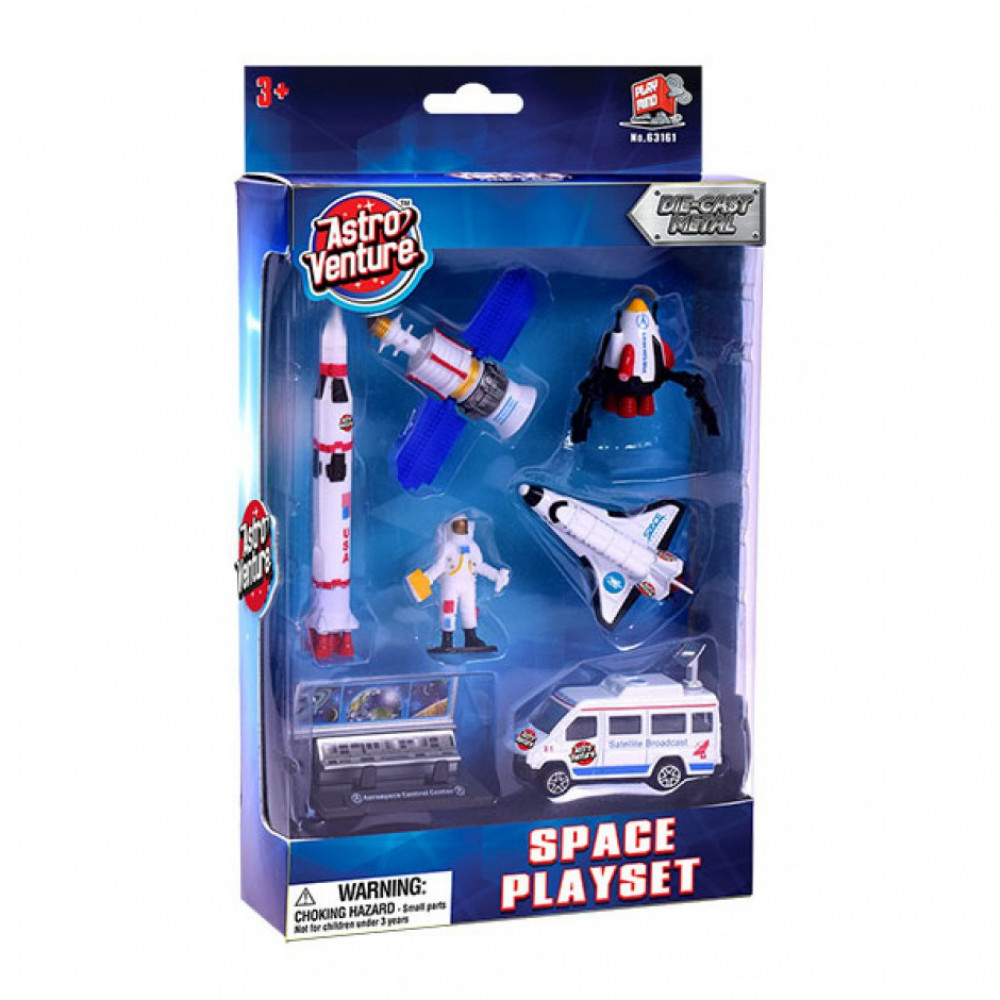Игровой набор DIECAST MINI SPACE SET / ЛИТОЙ КОСМИЧЕСКИЙ НАБОР МИНИ