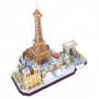 CubicFun Трехмерная головоломка-конструктор "CITY LINE PARIS"