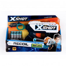 X-Shot Скорострельный бластер EXCEL Recoil (8 патронов)