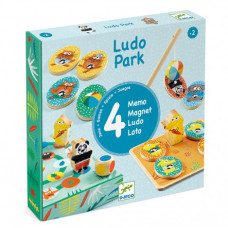 DJECO Набор игр 4 в 1 "Лудопарк"