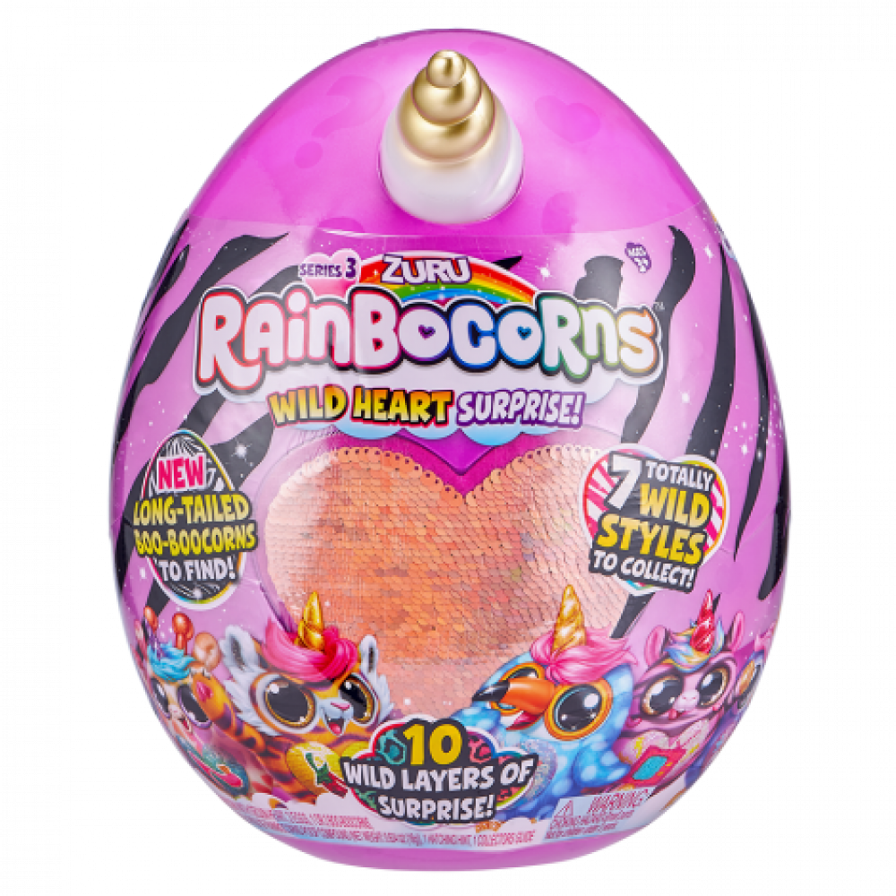 Мягкая игрушка-сюрприз Rainbocorn-G (серия 3)
