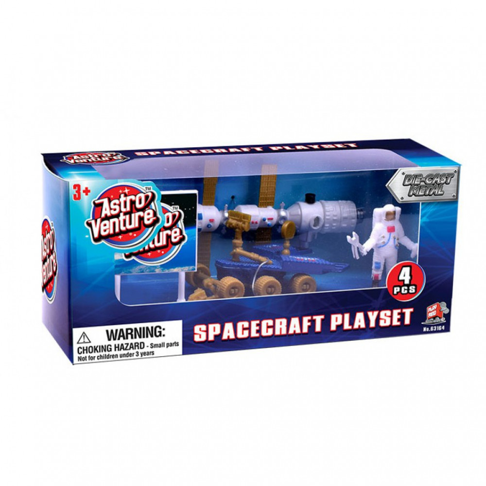 Игровой набор DIECAST SPACECRAFT PLAYSET / ЛИТОЙ КОСМИЧЕСКИЙ НАБОР ЛЕТАТЕЛЬНЫЙ АППАРАТ
