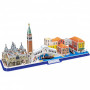 Трехмерная головоломка-конструктор "CITY LINE VENICE"