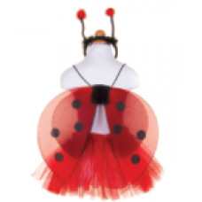 Great Pretenders Набор Glitter Ladybug - юбка, крылышки, обруч для головы, р. 4-7