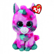 TY Beanie Boo's 36313 Розово-голубой единорог "UNICORN" 15см
