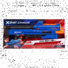 X-Shot Скорострельный бластер EXCEL CHAOS Orbit (24 шарика)