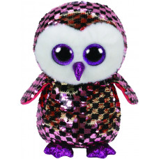 TY FLIPPABLES 36785 Сова "CHECKS" 25см