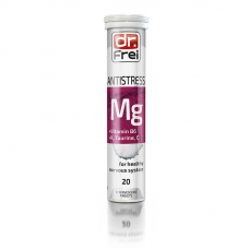 Витамины шипучие Dr. Frei Antisress Mg+В, №20, Болгария