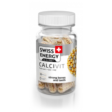 Витамины в капсулах Swiss Energy Calcivit Кальцивит №30, Швейцария