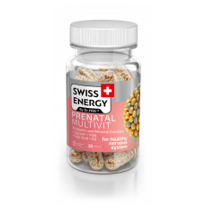 Витамины в капсулах Swiss Energy  Prenatal Multivit, №30, Швейцария
