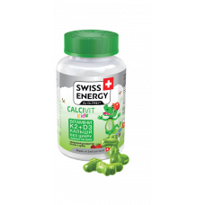Витамины желейные для детей  Swiss Energy CalciVit Kids №60, Швейцария